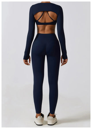 3 Variants Yoga Set Workout Outfits