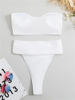 Goddess  Swimwear High Waist