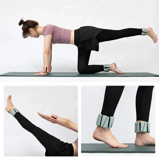 Byvoria All-in-One Adjustable Wrist & Ankle Weights